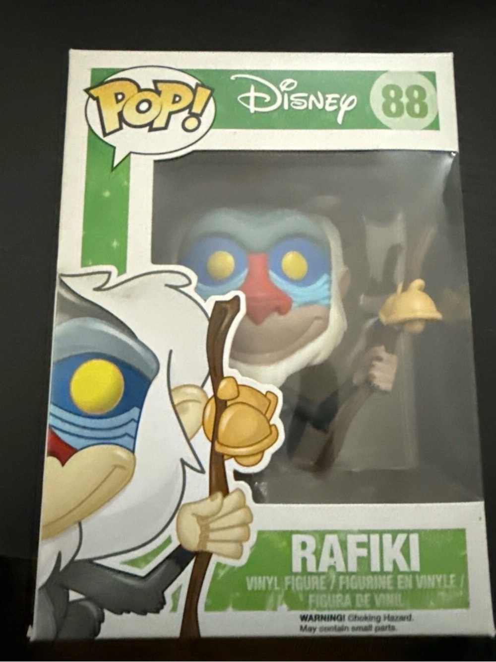 Funko Pop! Rafiki Vinyl Figure - Blue, Red, Yellow, Gray Accents